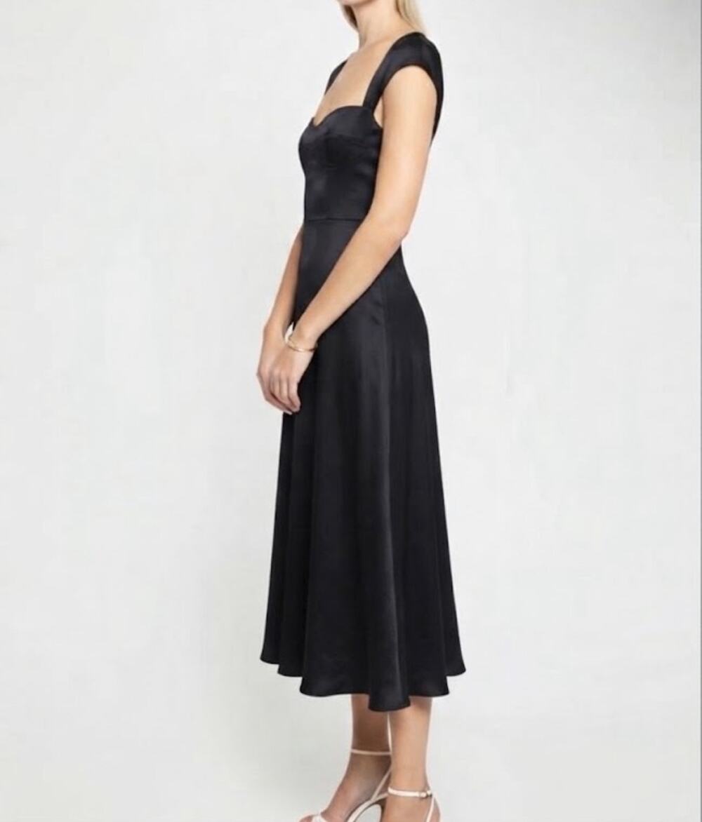 New few Moda O.P.T black Mariam cocktail dress size 4 $222